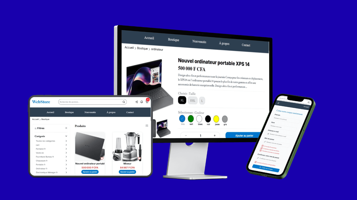 WebStor - Ecommerce Website