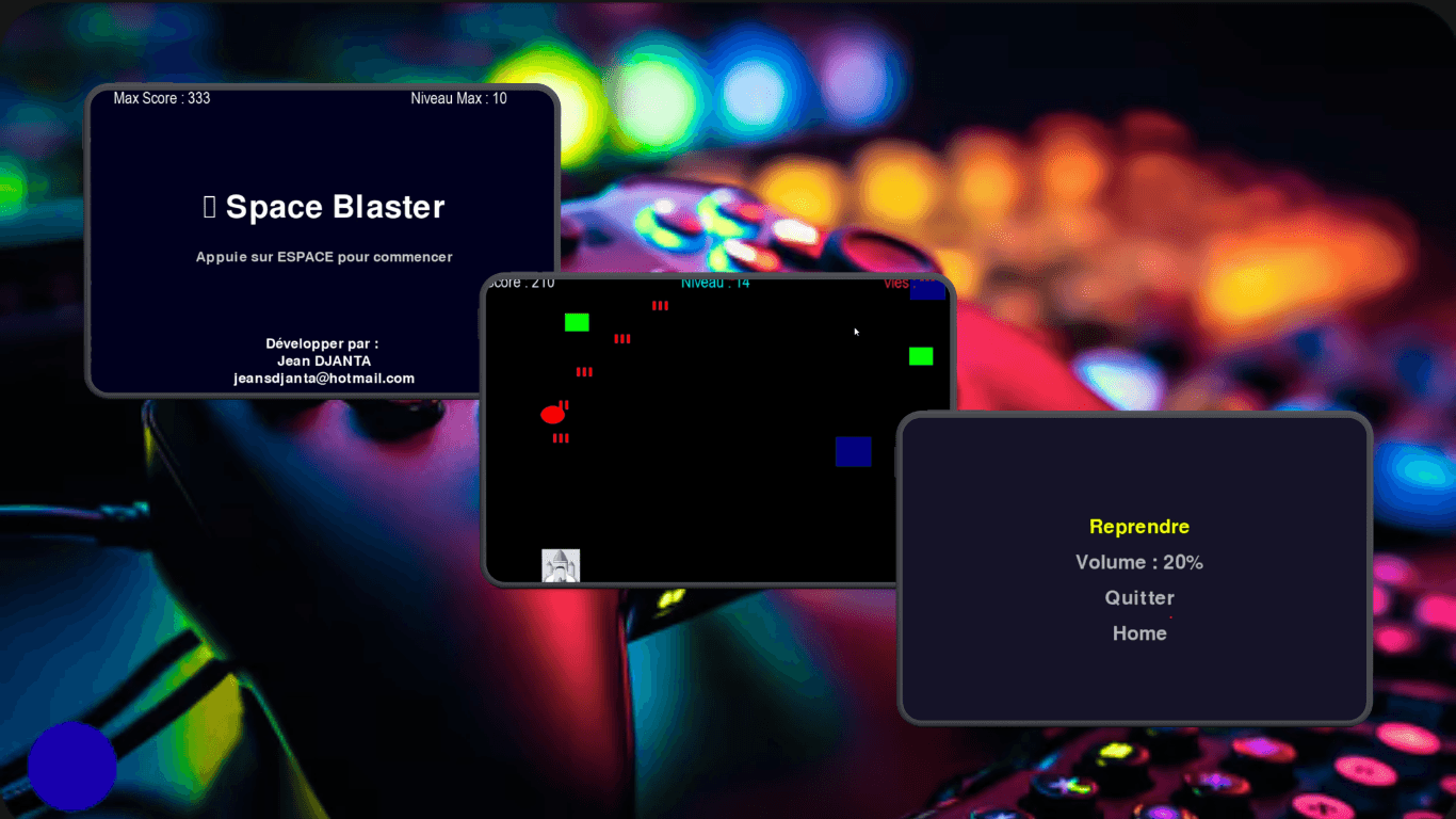 Space Blaster - Desktop Game